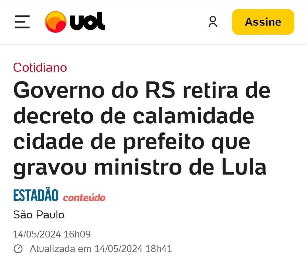 Vimos na  pandemia Bolsonaro injetar bilhões para Estados e Municípios de forma igualitária, independente de questões políticas e ideológicas. 
Isso é ser DEMOCRATA, o contrário disso aqui!