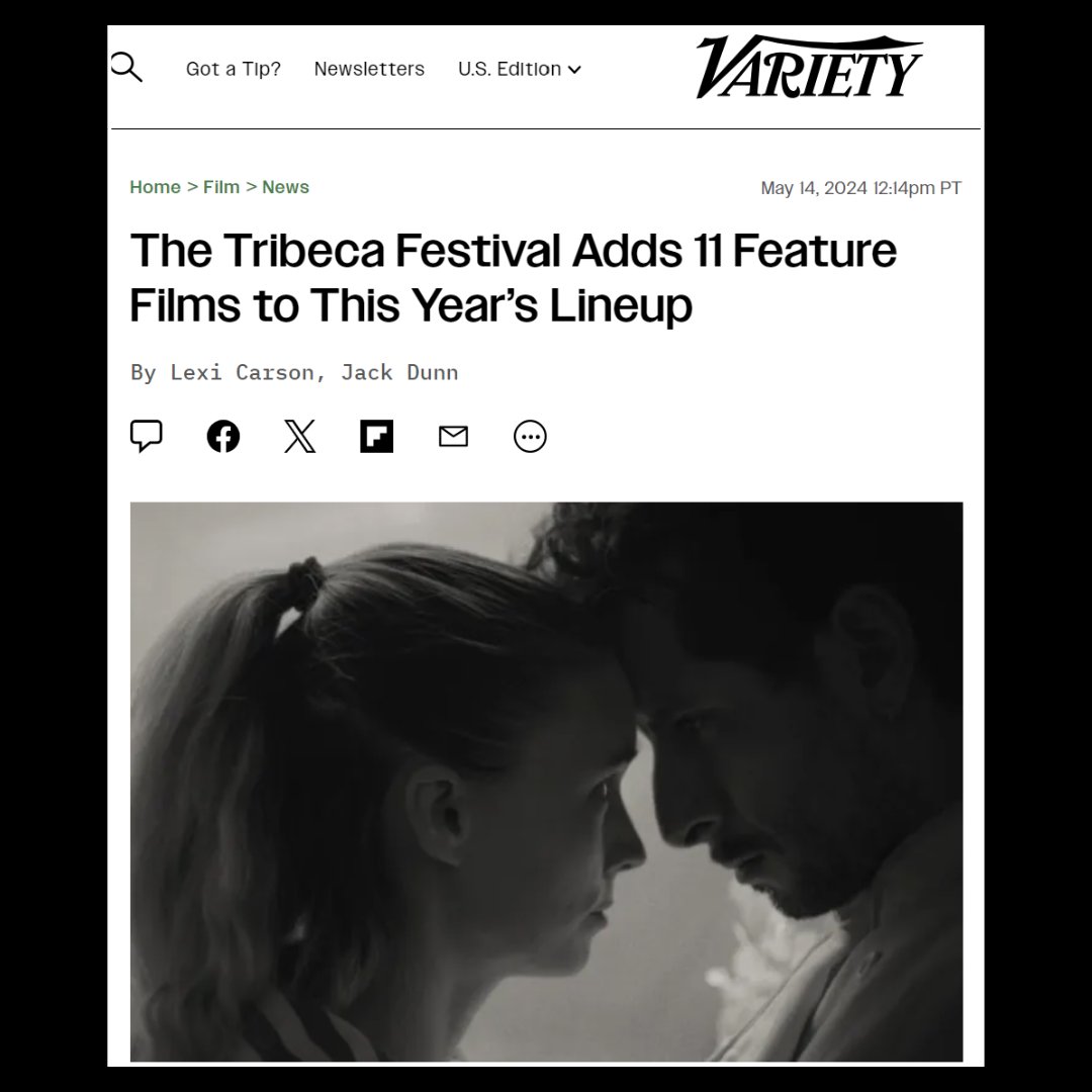 Alonso Ruizpalacios' LA COCINA is coming to the @Tribeca Film Festival as part of the International Narrative Competition. Congratulations to Alonso, co-stars Rooney Mara and Raul Briones and the rest of the LA COCINA team 🦞

Read the full article here: buff.ly/4dGu5P1