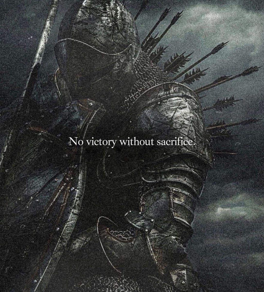 Victory is won through much failure.