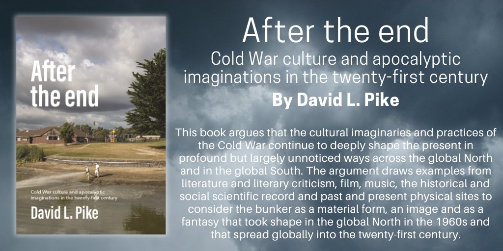 📢 New blog post David L. Pike discusses stories of active resistance, radical policy proposals and advocacy for change in #literature #film #music during and since the #ColdWar 👇manchesteruniversitypress.co.uk/blog/2024/05/1… His new book After the End is available to order 👇 manchesteruniversitypress.co.uk/9781526174048/…