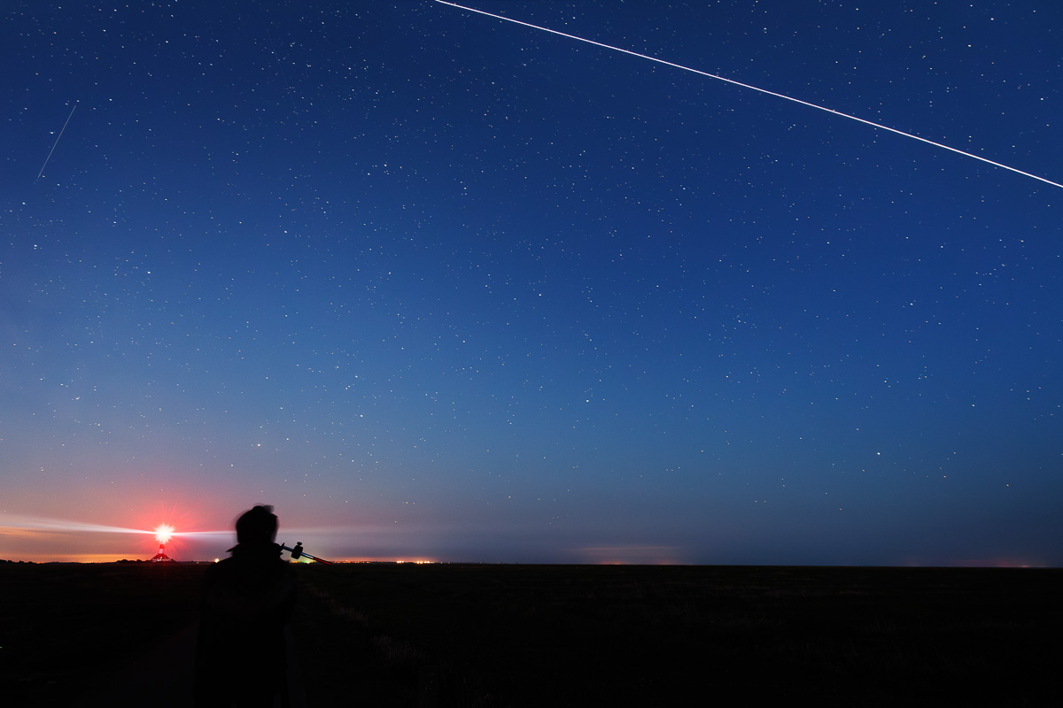 Astro-Night in Westerhever
8. Mai 2024, um 2:09 Uhr und 3:42 Uhr Überflug der Internationale Raumstation ISS. 
#ISS #westerhever #astroview #nightsky