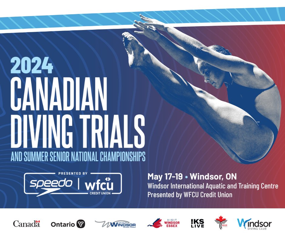 Head over to the Windsor Aquatic and Training Centre to experience pure talent and athleticism THIS WEEKEND! 50 Elite Divers make their way to Windsor Essex for the Canadian Diving Trials and Summer National Championships. Click bit.ly/3Qhp3OU for more!