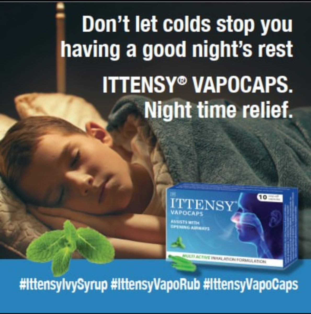 ITTENSY® IVY SYRUP: Naturally clears congestion. #ittensyCare #ittensyWellness