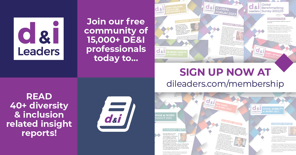 📌 Read 40+ free #diversity & #inclusion insight reports packed with employer case studies! Join the free d&i Leaders community of 15,000+ DE&I professionals today to access. 1️⃣ First sign up here - dileaders.com/membership/ 2️⃣ Then click link to view - dileaders.com/reports/