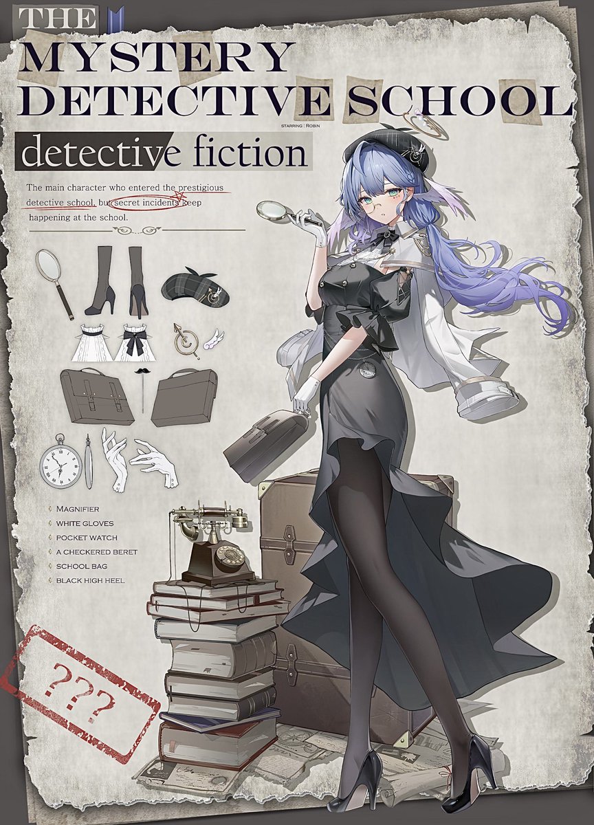 Detective Robin🧐 #Robin #MillenniumIdol #RecordsofRobin #HonkaiStarRail