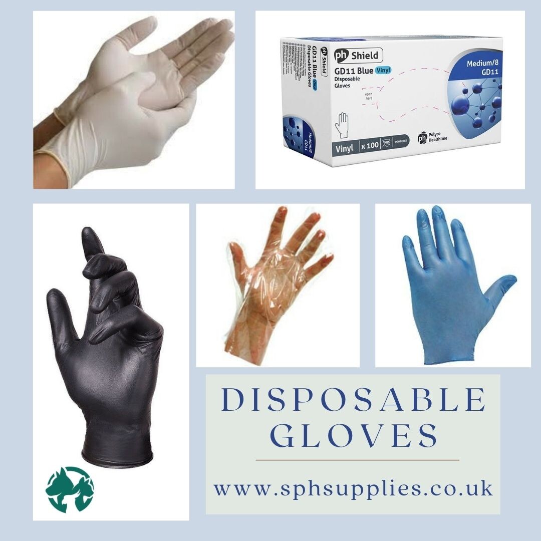 At SPH Supplies, we know the importance of having the right tools for the job.  That's why we offer various disposable gloves to suit any need!
Latex Gloves, Milkers Gloves, Polythene Gloves and Vinyl Gloves. 
sphsupplies.co.uk/shop/laborator… #disposablegloves #protectivewear #petsupplies