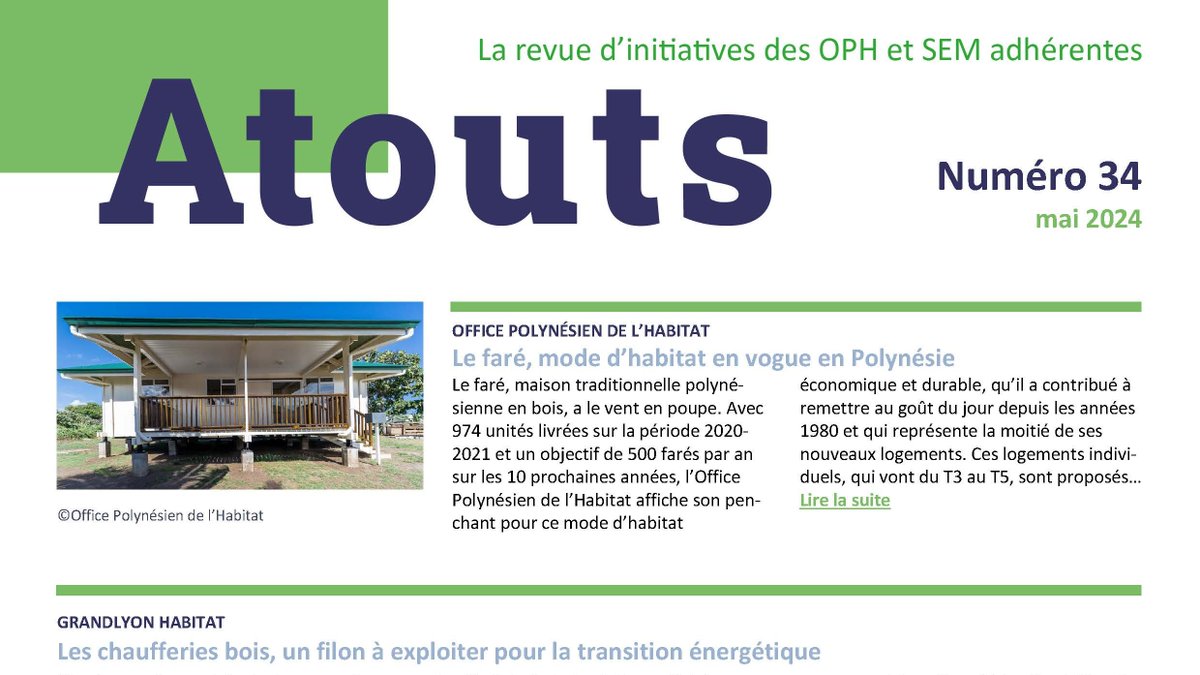 Fédération des Offices Publics de l'Habitat tweet media