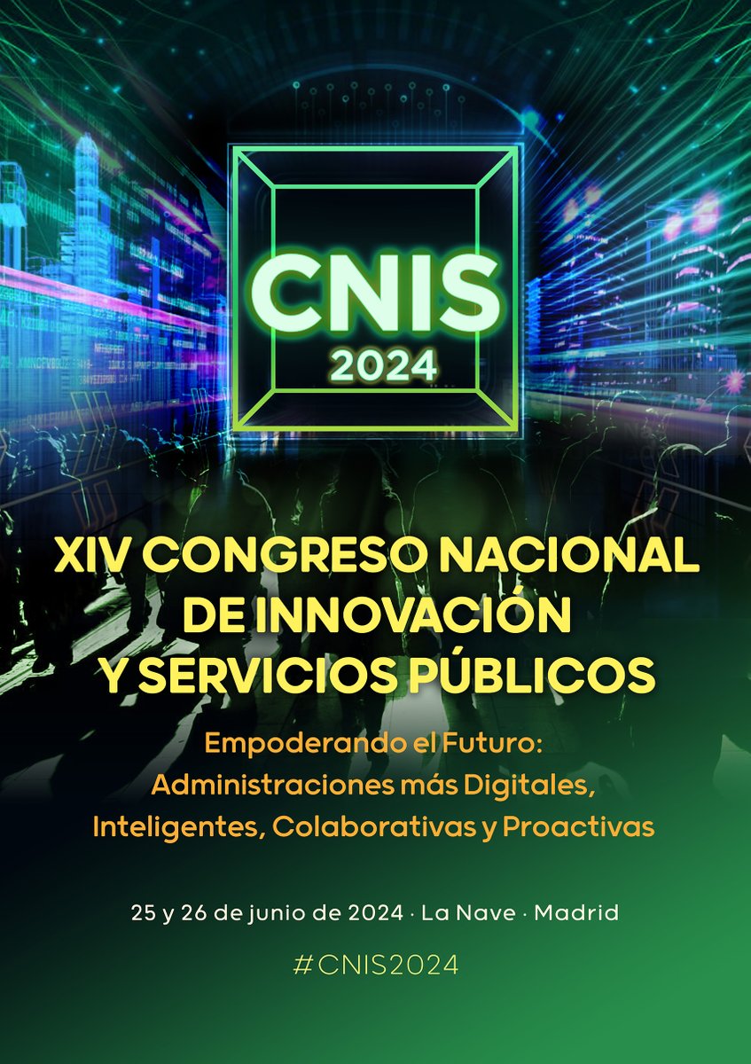 SPAI_innova's tweet photo. #SPAInforma: Ya estamos preparando nuestra presencia en el congreso #CNIS2024 de @LaNaveMadrid.
¡+ de 500 personas inscritas! ¿Y vosotros? Si no lo habéis hecho ya, podéis inscribiros aquí https://t.co/6SLaHGc6M0
#AAPP #InnovaciónPública #Digitalización https://t.co/9BcJ55Zd4G