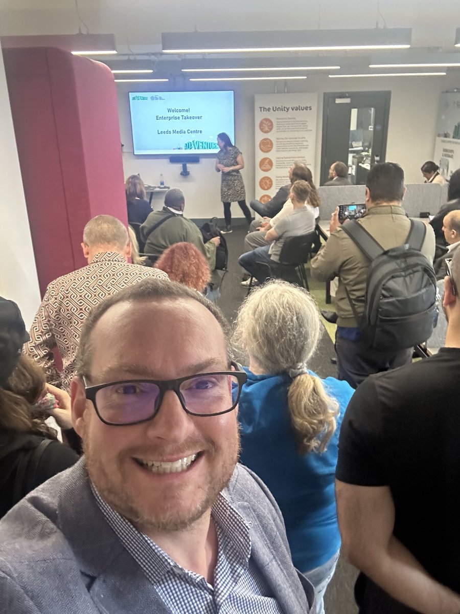 About to deliver an “Introduction to Podcasting” session at the #Enterprise Takeover day at Leeds Media Centre today! 

🌟 #BusinessSupport #Networking #Growth