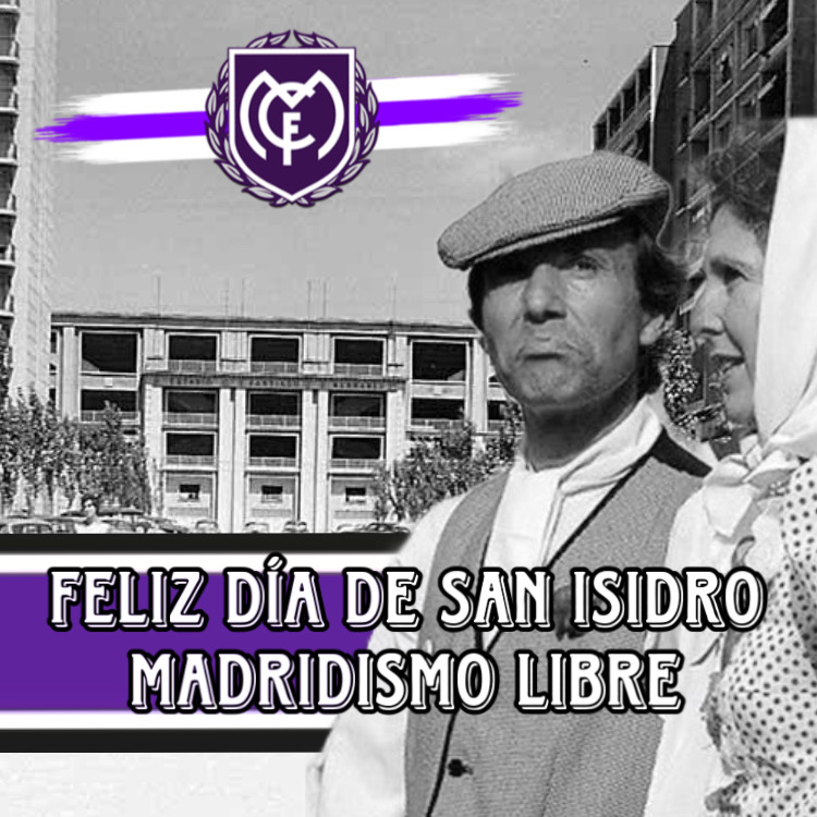 Feliz San Isidro. #Madrileños #Madridistas 🤍