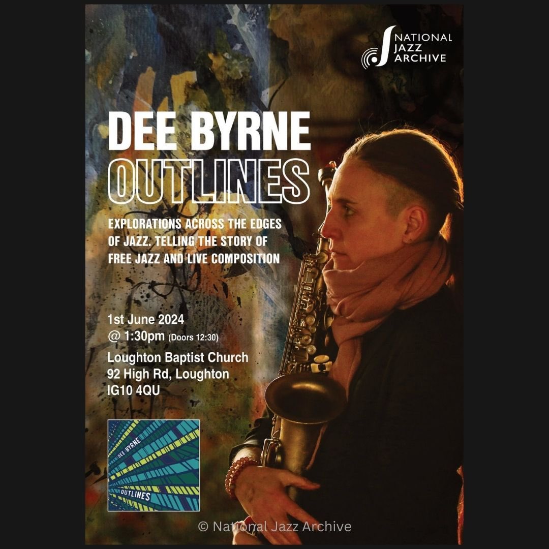 OUR NEXT LIVE SHOW 🎷 Enter the realm of #freejazz and #improvisation with Dee Byrne. @deebyrnesax ft @oliebrice @andrewlisle @themadwort 1st of June 1.30pm!! Tickets here 👇 wegottickets.com/event/620954/ @Jazzwise @WomeninJazzMed @jazzfm