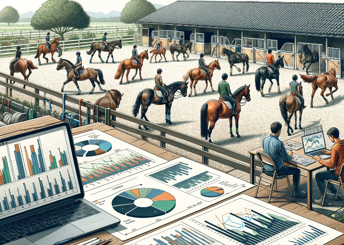 🐴 Training young horses and analyzing investment opportunities in the equine industry. It's amazing how passion and finance intersect! 🌟📊 #EquineTraining #MarketAnalysis #HorsesAndInvestments