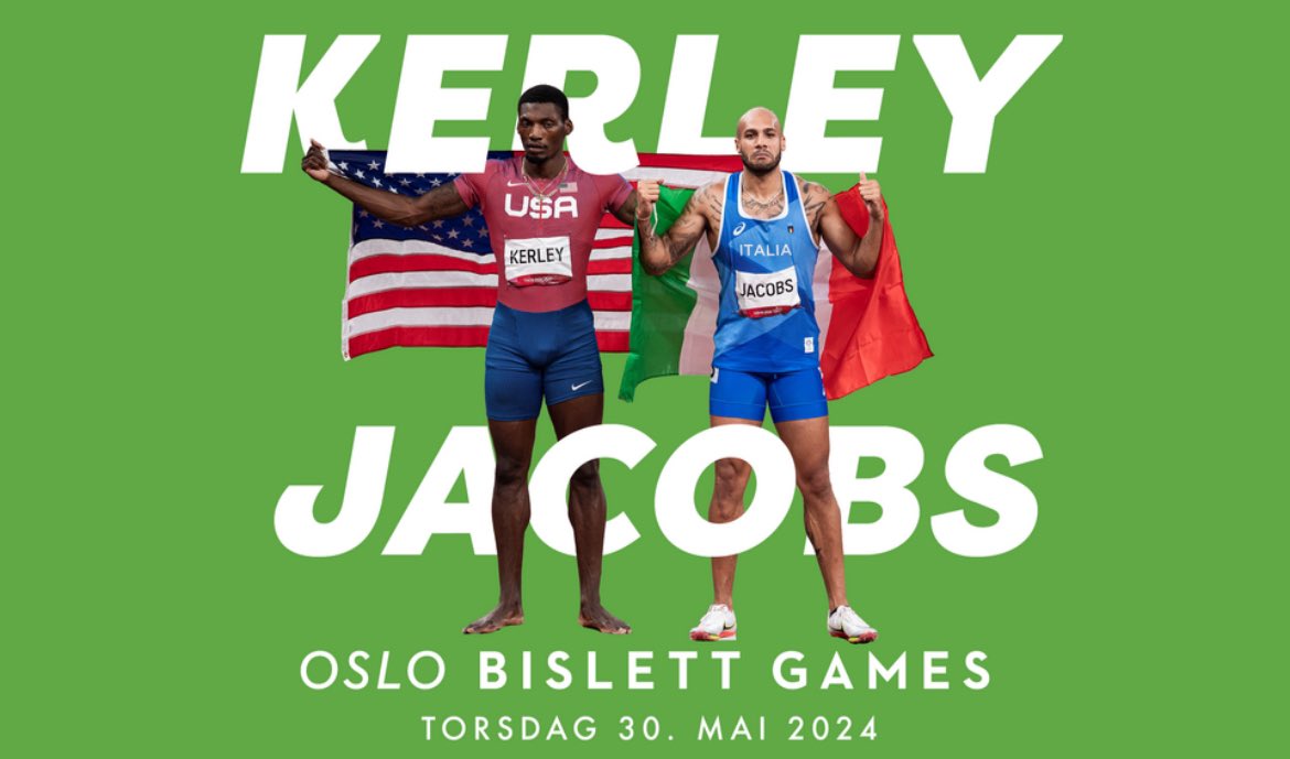 ‼️The reigning Olympic champion, the 2021 world champion, four of the twenty fastest in the world ever and a field where everyone has a personal best under 10.00. Fasten your seat belts. oslo.diamondleague.com/en/news/oslo/h… Photo: <a href="/bildbyran/">Bildbyrån</a>  <a href="/Diamond_League/">Wanda Diamond League</a>