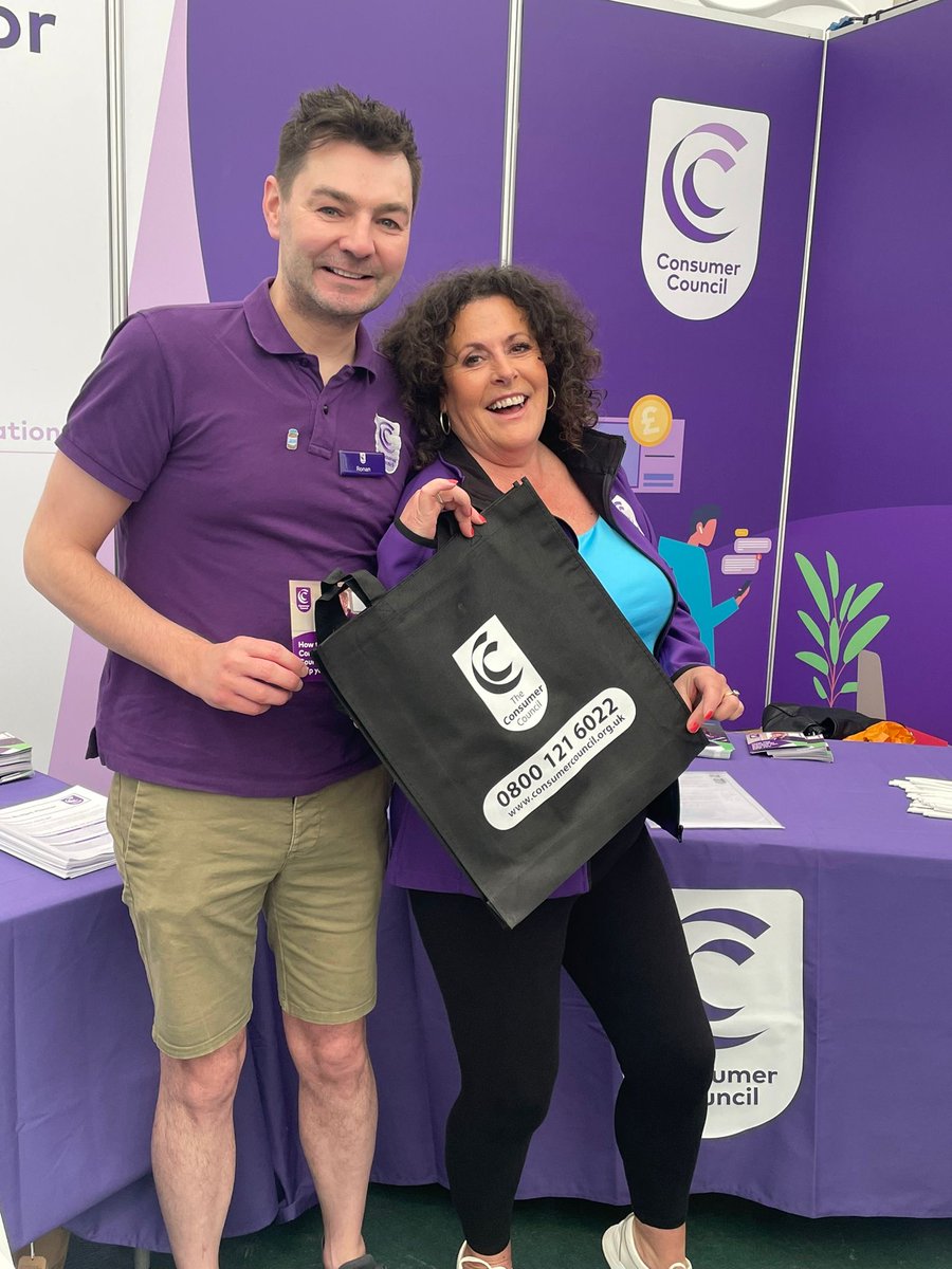 It’s great to be at this year’s @balmoralshow Call by and visit us at stand 27 and pick up info on saving on household bills including ways to reduce your energy bills and reduce your food costs. You can also enter our comp with a chance to win shopping vouchers. #BalmoralShow