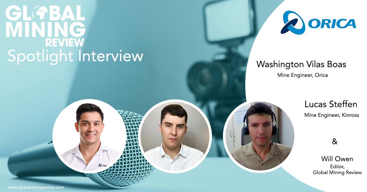.@Orica’s Spotlight is now online: bit.ly/44ml9KH In this exclusive interview Will Owen talked to Washington Vilas Boas (Orica) and Lucas Steffen (Kinross) about ‘Enabling safe and productive blasting’. #Mining #Blasting #Orica #GMR