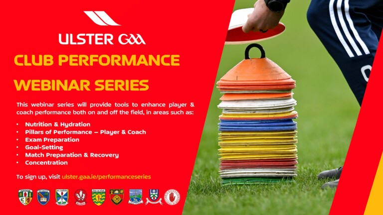 The Ulster GAA Club Performance Webinar Series continues evening. The series provides players & coaches with performance & lifestyle strategies for on & off the field. ''Exam Preparation' Wed 15th May 8.30pm Info & free registration at ulster.gaa.ie/performanceser…