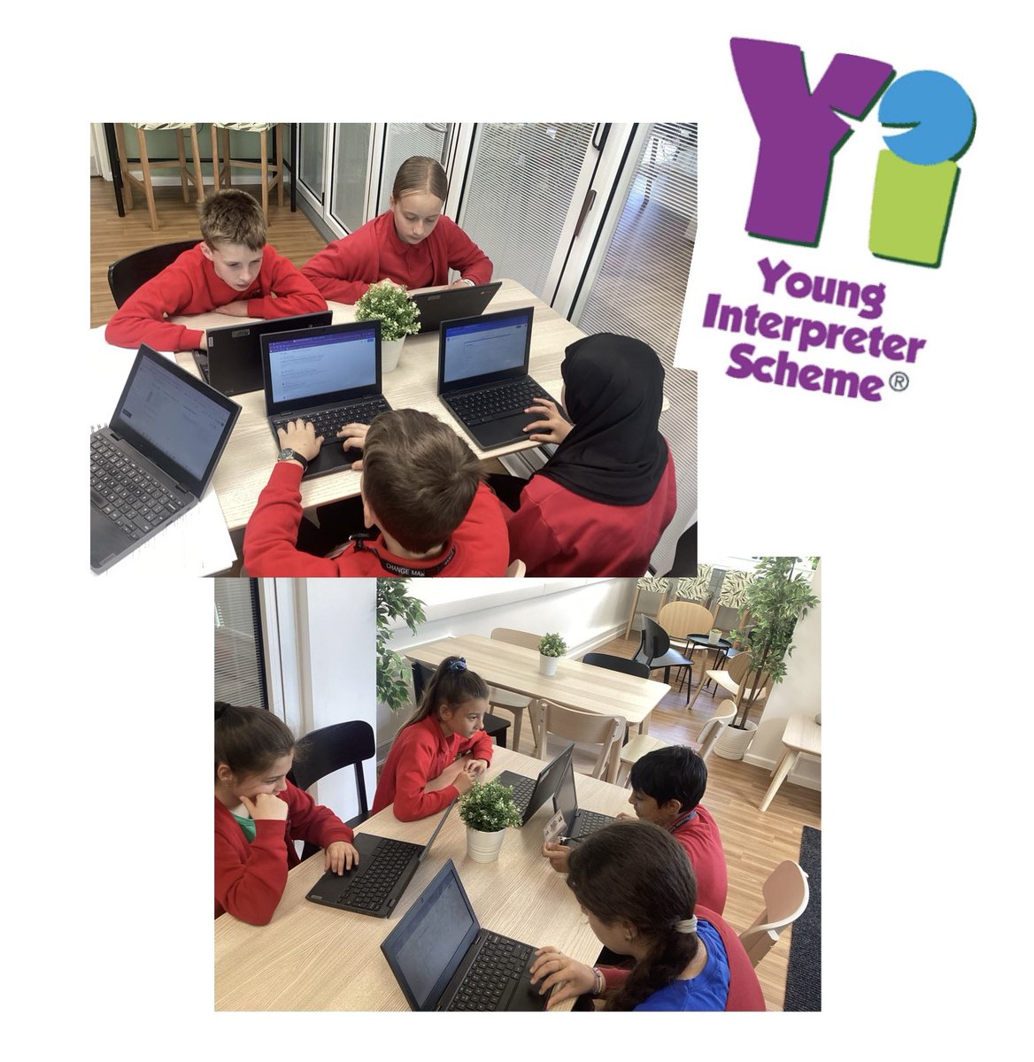 Our #YoungInterpreters are busy creating surveys to send out to the community to better understand how they can help. Lots of great question ideas. @YIscheme