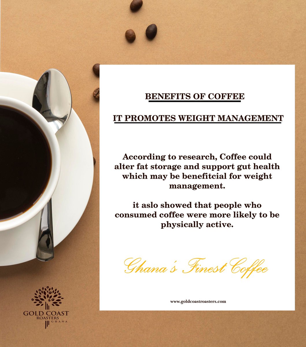 Do you know the benefits of drinking coffee? #coffee #madeinghana #coffeelover #coffeetime #madewithlove #teamGCR #benefitsofcoffee #coffeelifestyle #wearemadeinghana #coffeeexperience #coffeegoodness #coffeeislife