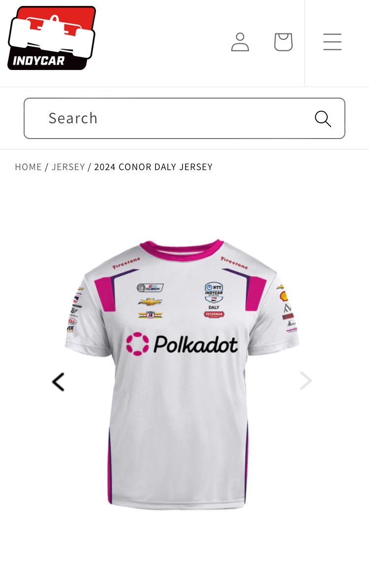 I bought my Polkadot @IndyCar shirt😊

A bit pricy with shipping, but this is linked to the first DAO-sponsored racecar!

👇

shop.indycar.com/products/inc8m…