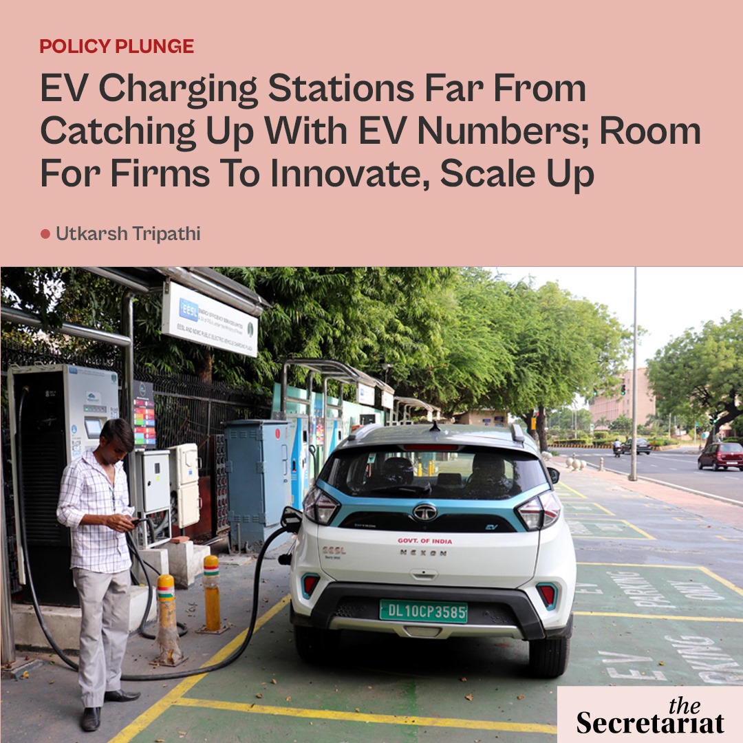 Indian govt is all-in on #ElectricMobility, but there are speed-bumps? Dearth in #EVCharging infrastructure. It’s time to tailor a consumer-centric approach, prioritising accessibility and convenience. Time for change! 

Dive deeper with @utkarsh_ii: bit.ly/3wqqoMZ