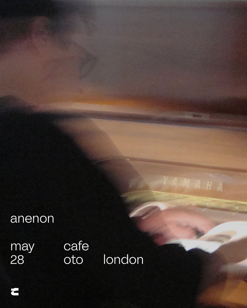 May 28 – London Anenon performs live at @Cafeoto with Piotr Kurek ➜ Get Tickets: cafeoto.co.uk/events/piotr-k…