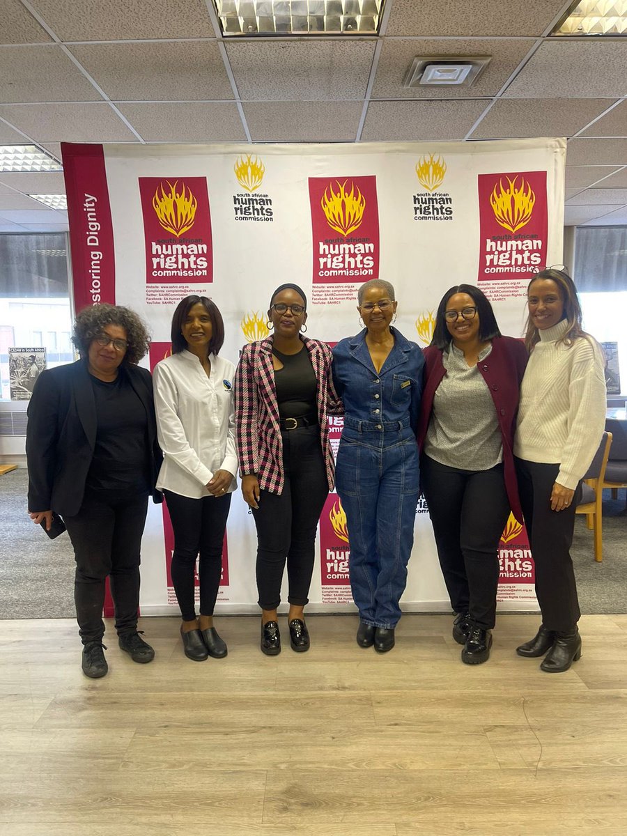 Commissioner Sandra Makoasha, together with the Western Cape Provincial Office, met with the Commission for Gender Equality and Fairtrade Africa to discuss human rights and women on farms.