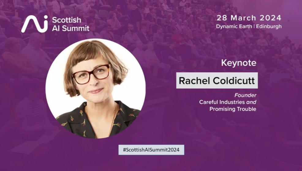 Let’s discuss how to make AI beneficial for everyone, not just the elite. Watch @rachelcoldicutt's talk, 'Let’s make AI work for 8 billion people not 8 billionaires,' at the 2024 SAIA Summit. Full video here: youtube.com/watch?v=BvTXkE…