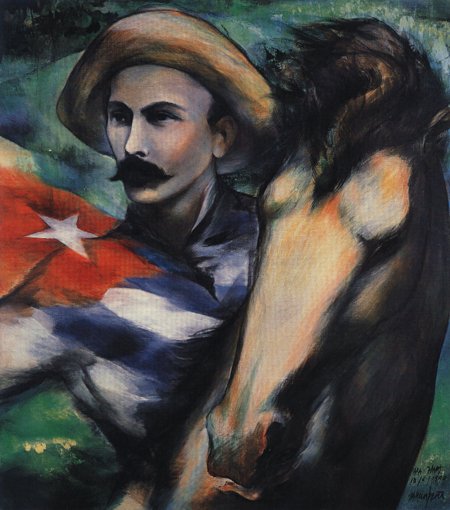 Los días mambises de José Martí. 15/5/1895. Doce hombres, bajo las órdenes del teniente Chacón, constituían la escolta que lo protegía. Había tres postas, situadas frente a los tres caminos; junto al Apóstol se encontraba Graciano Pérez. #CubaViveEnSuHistoria