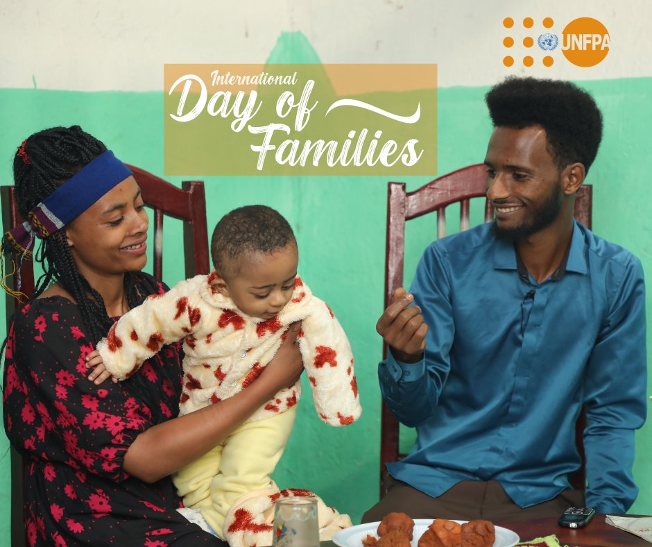 Today, on #InternationalDayofFamilies, we celebrate the power of families to nurture, support, & empower each generation. At #UNFPA, we champion family health, gender equality, & reproductive rights, ensuring every family can thrive.💙👨‍👩‍👦‍👦