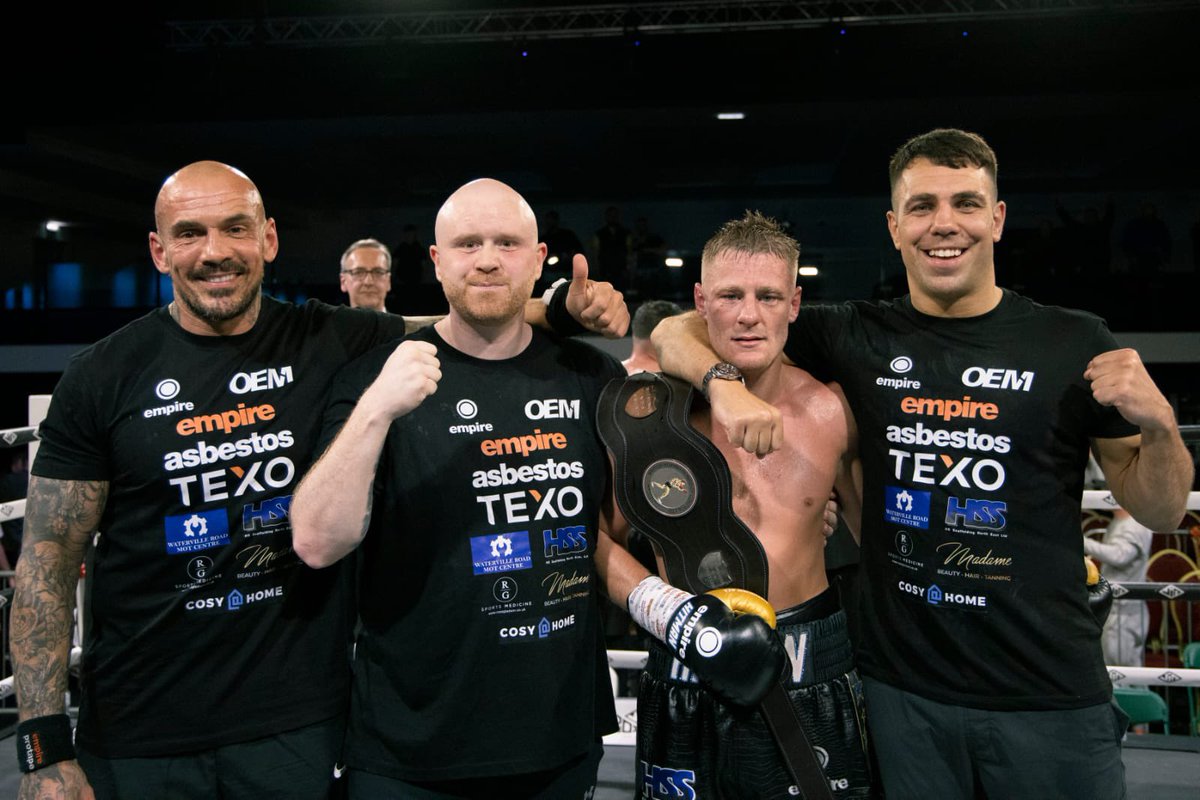 <a href="/OneEmpireMGMT/">ONE EMPIRE MGMT</a> first signing <a href="/HitmanHodgson/">Tommy Hodgson</a> winning his first of many titles!!
•
#northernarea #cutman #handwraps #oneempire