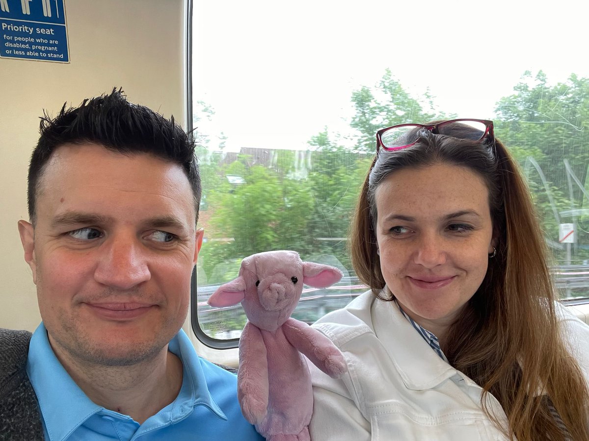 2026Wrtc's tweet image. Meet Hammy, our WRTC 2026 mascot! On his way to Dayton ❤️🐽🐷🐖