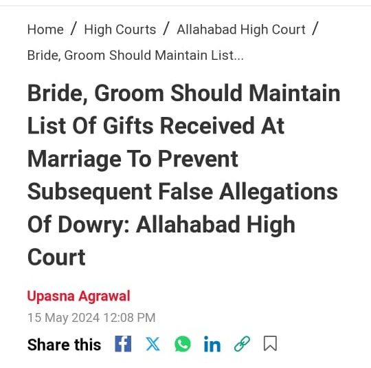Get it Notarized Too in front of 4 Eye Witnesses.

Well, thanks a lot Indian Women/#Wives for shamelessly filing #FalseCases of dowry, domestic violence non stop.

चुल्लू भर पानी में डूब मरो।

#Mentoo
#GenderBiasedLaws 
#FalseCases
