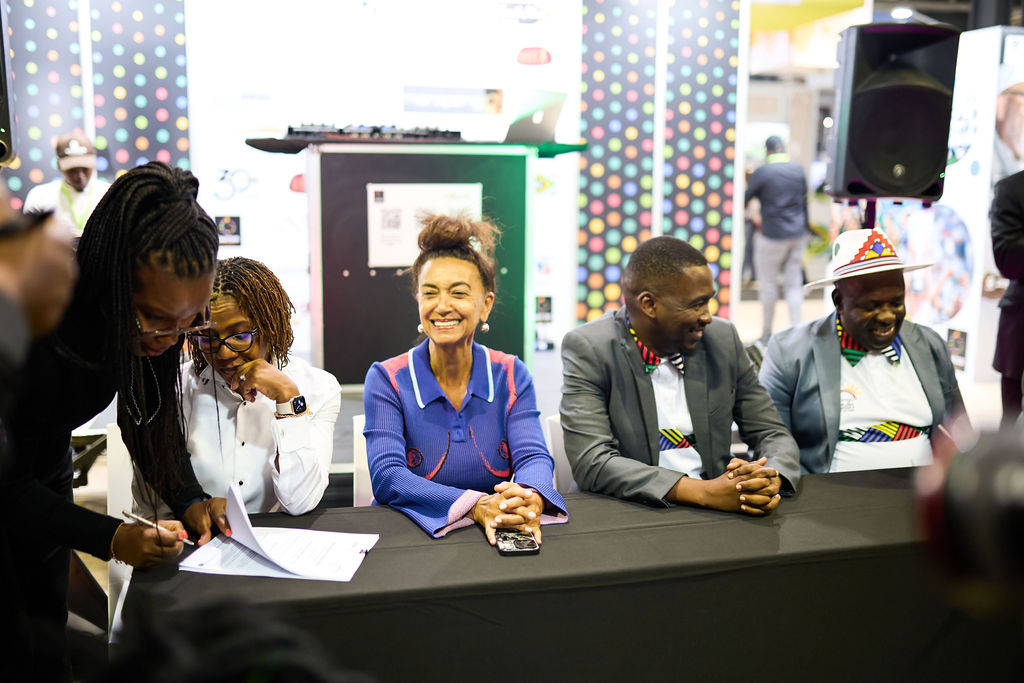 Yesterday marked a monumental step forward @travel_indaba #ATI2024 as @visitgauteng signed an MOU with @Mtpatourism. Together, we've set the stage to enhance South Africa's tourism landscape🤝 #GautengMeansBusiness #AfricasTravelIndaba2024 #VisitGauteng #PartnershipForGrowth