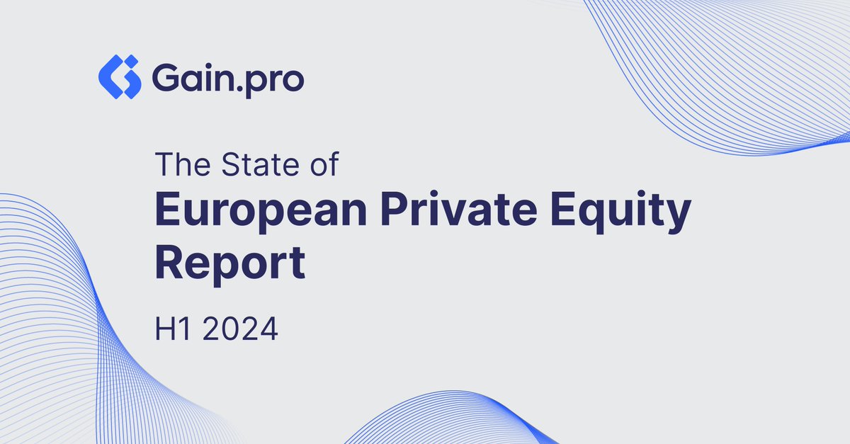 🚀"The State of European Private Equity: H1 2024" report is out!

Based on proprietary data from Gain.pro, it's packed with in-depth insights on entries, buy-and-build activity, exits, portfolio statistics and much more.
Get the full report