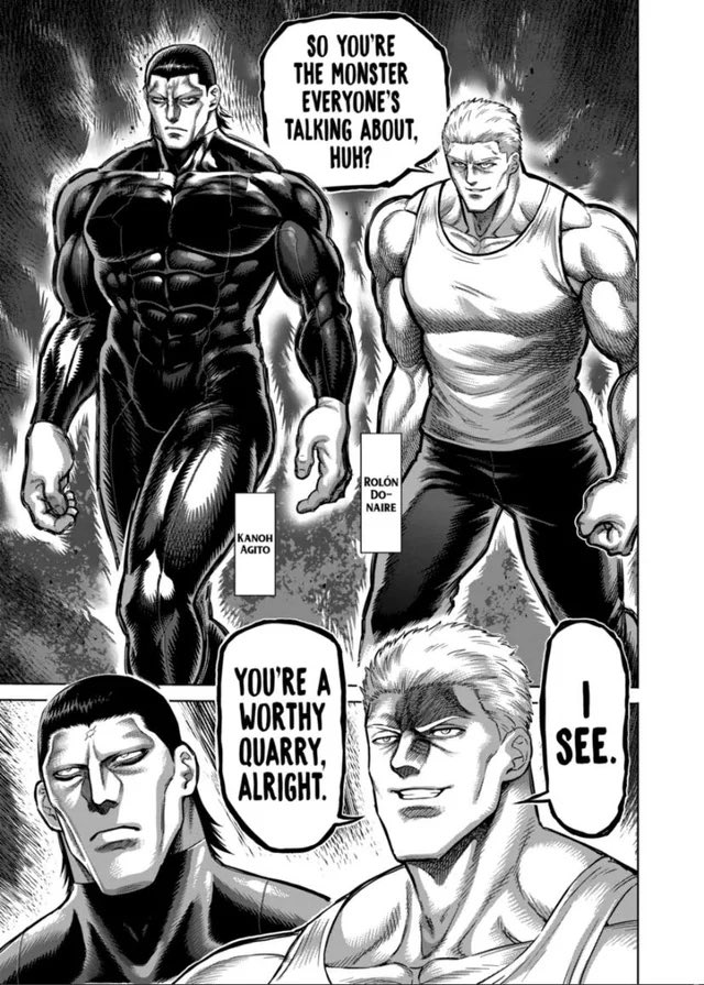 This panel is proof that Lolong Donaire always looks best when he’s drawn as a giant. Stop forcing the short middleweight shit man why does sandrovich hate one of his own most well designed characters 😭