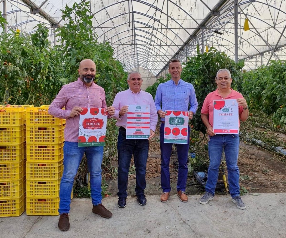 La Aldea de San Nicolás celebra un mes de mayo con el tomate como protagonista. laaldeasanicolas.es/la-aldea-de-sa…