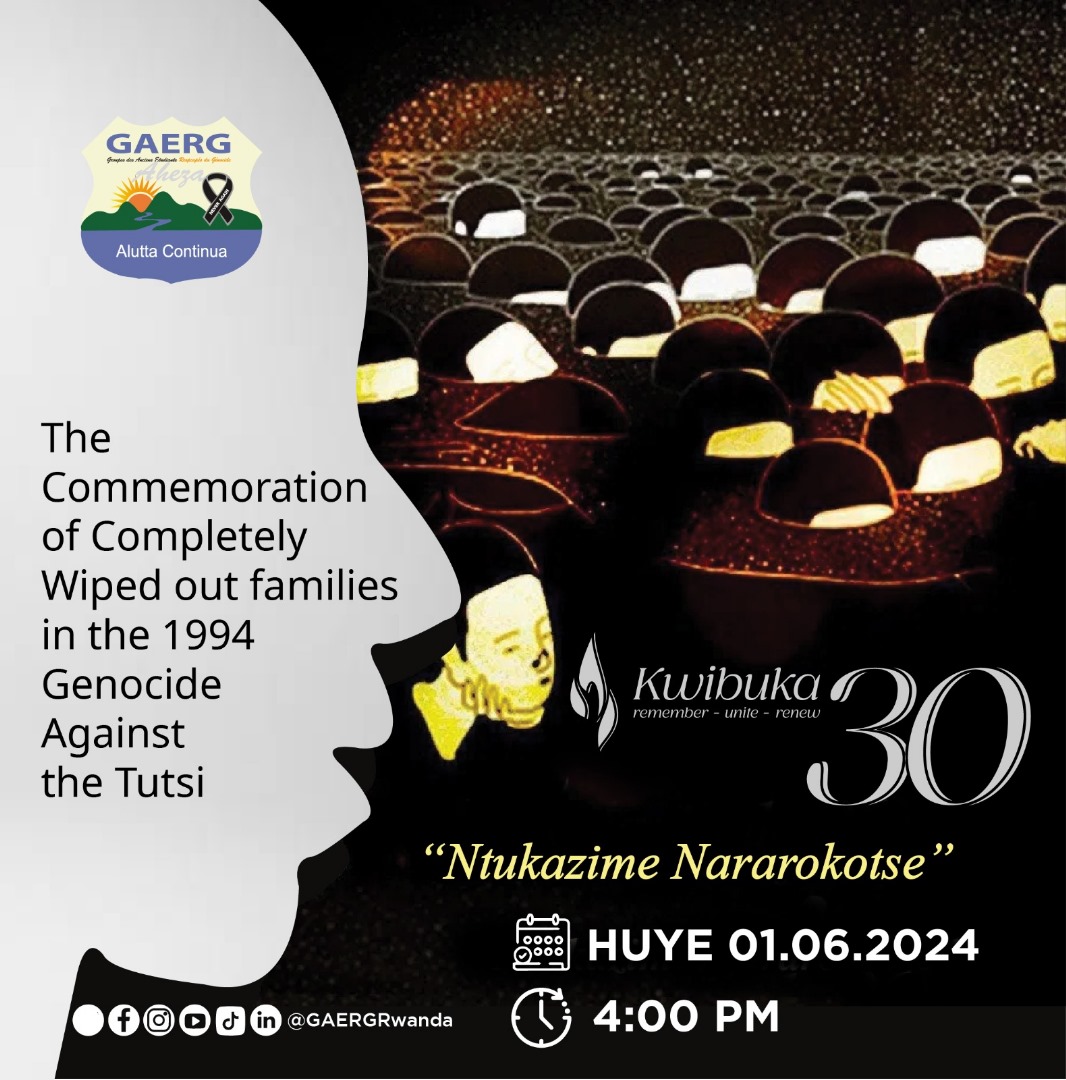 *⃣Declared by the UN General Assembly in 1993 with resolution A/RES/47/237, 15 May each year is observed as the International Day of Families. 💔💔 As we commemorate this day, we confront a deeply sobering reality. During the 1994 Genocide against the Tutsi, 15,593 families,
