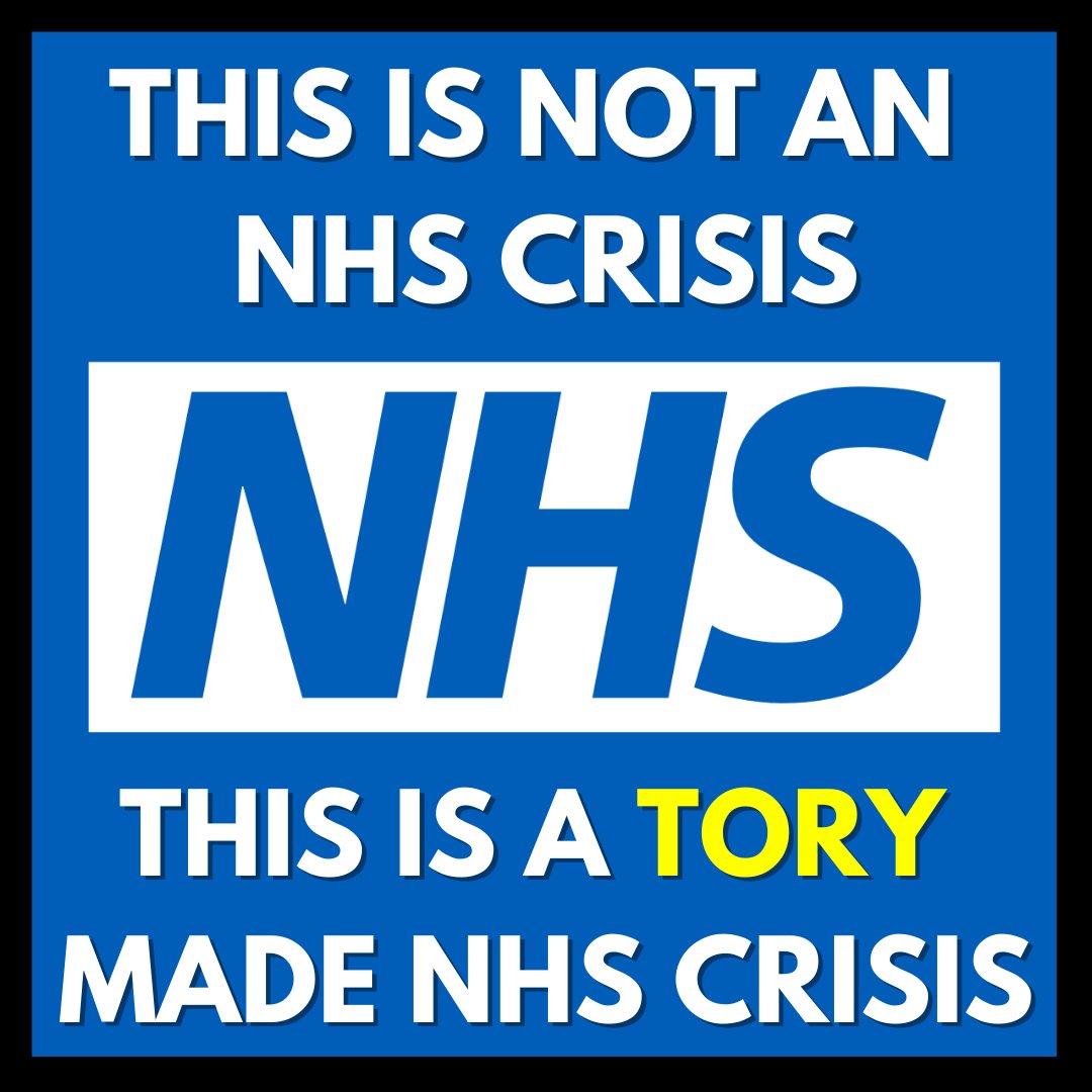 After 12 years underfunding patients are dying and the Tories want to replace it with private health insurance... #SaveOurNHS #NeverVoteConservative #Colchester 
@jamescracknell
