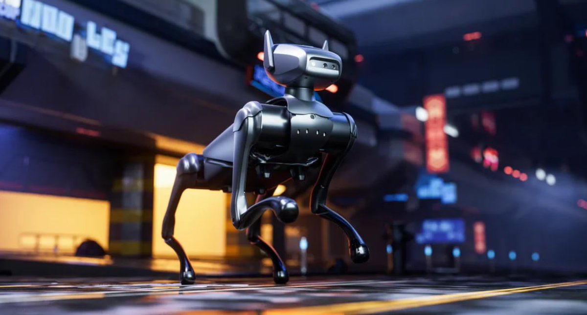 MADDOGeth's tweet photo. 🙌 Welcome to the future with AI dogs❗️🤩Embrace the next generation of companionship as technology meets loyalty👍 AI dogs are revolutionizing companionship, blending cutting-edge technology with the loyalty of man's best friend. Get ready for a new era of smart, interactive, and lovable robotic pets! 🤖🐾 #FuturePets #AIDogs #TechInnovation

CA:
0x05FC9c00Be9E9Cb345dceeE03daB9D02b77230cb

🌐 https://t.co/Bcz8jl9lxi

🦄 Uniswap: 
https://t.co/aZODlse7go