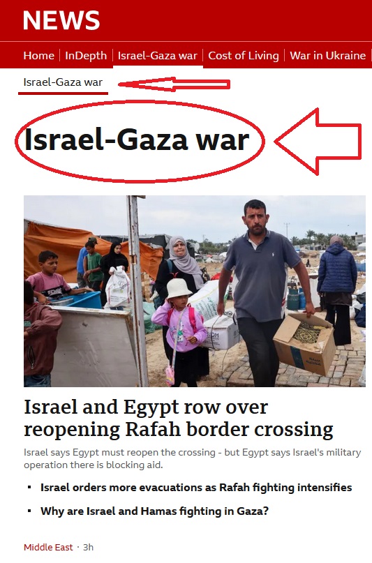 Every day, @BBCNews deceives its audience by pushing the brutal, pro-Israel myth of an 'Israel-Gaza war'. Wrong! This is a #genocide of Palestinians in #Gaza, perpetrated by #ApartheidIsrael