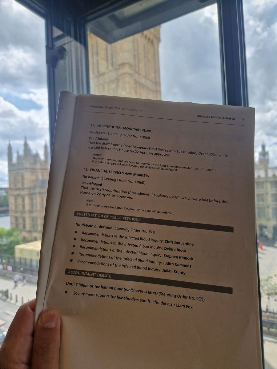 Honoured to be presenting a petition in the House of Commons on behalf of constituents on the recommendations of the infected bloody inquiry. There have been enough delays and the time is now to compensation the victims and the families impacted by the infected blood scandal.