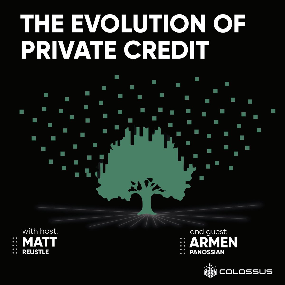 Today, we release a 2 part breakdown on the $2.1 trillion Private Credit market.

First, <a href="/ReustleMatt/">Matt Reustle</a> speaks with Oaktree’s Co-CEO, Armen Panossian.

Then he talks with Josh Clarkson, MD at Prosek Partners.

They cover history, demand, supply, products, regulation, &amp; much more.