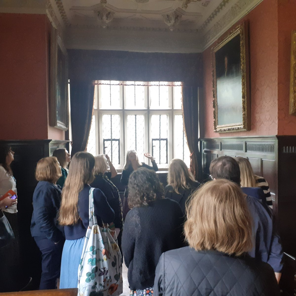 Thanks to everyone who came to #GawthorpeHall and @RBKS_Textiles yesterday for our 17th century study event. Fantastic to hear Catherine MacLeod, one of @NPGLondon's curators sharing her knowledge of the portraits in the Hall.
