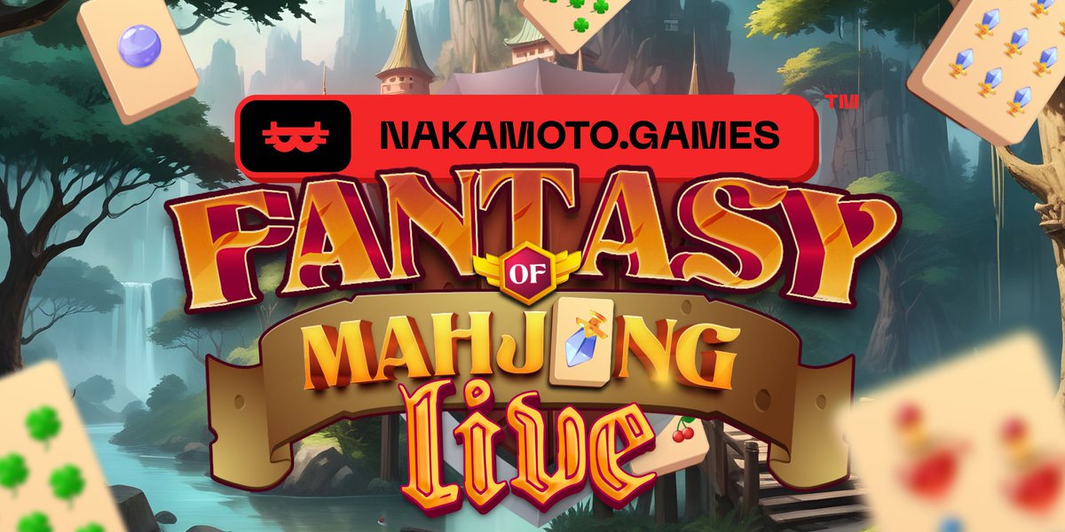 Nakamoto Games is excited to announce that Fantasy of Mahjong is now live within the $NAKA Ecosystem! Asia's most beloved game for centuries is available on our platform, allowing players to earn while they play. Delivering, every single day! #BUIDL 🀄️ nakamoto.games/free-to-play/m…