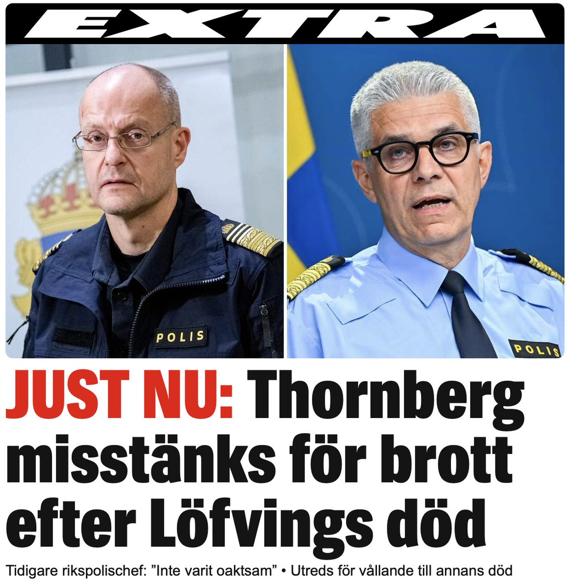Anpassliga lort-karriärister som Thornberg är vållande i att ha format det inkluderande, perfekta och toleranta samhälle vi lever i. Inte helt otippat var karriären så viktig att han nu misstänks även för vållande av kollegan Mats Löfvings död.