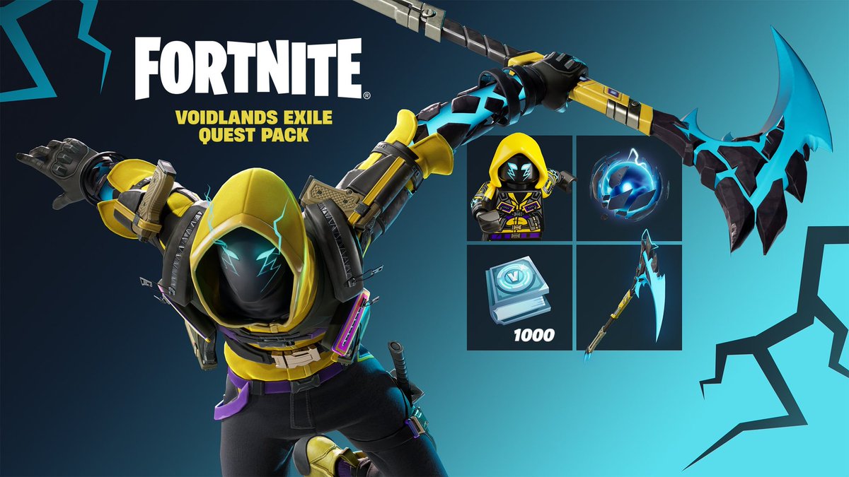 #GiveawayAlert 🚨  

Enter for a chance to win  #Fortnite Voidlander Exile Pack!

No purchase necessary Giveaway rules:
Maximum 1 Entry
Must Enter by 5/17/24

1. Follow @TVS_Yarin3
2. Comment  🌎
3. Tag a friend
4. Add #MC3Giveaway

~X is not affiliated with or responsible for…