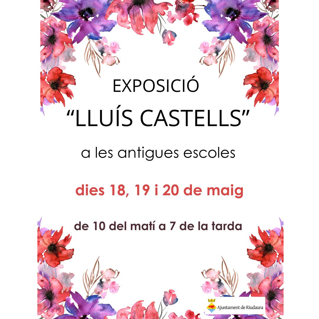 En el marc de la festa del Roser i de l’any Lluís Castells, s’ha muntat una exposició fotogràfica de la petjada que va deixar el mestre al nostre poble. Aquesta exposició es podrà visitar durant els dies 17, 18, 19 i 20 de maig des de els 10 del matí a les 7 del vespre.