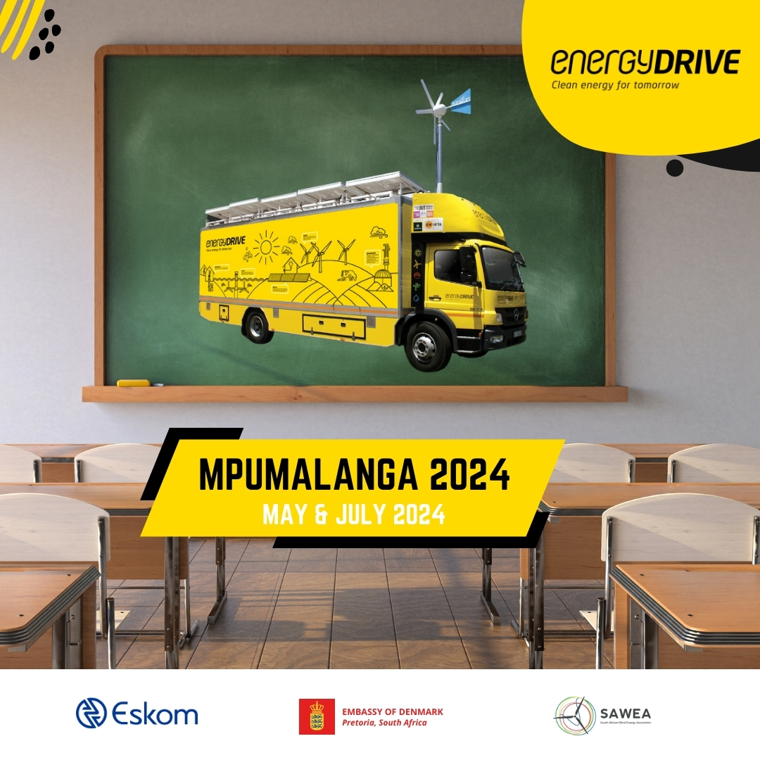 energyDRIVE is back! 🌬️ Today, we kick off the #energyDRIVE2024 campaign in Mpumalanga ☀☀☀ This initiative is proudly supported by @Eskom_SA, Embassy of Denmark in South Africa and SAWEA. #YouthInRE #ESKOM #DanishEmbassy #SAWEA #EnergyDriveMpumalanga
