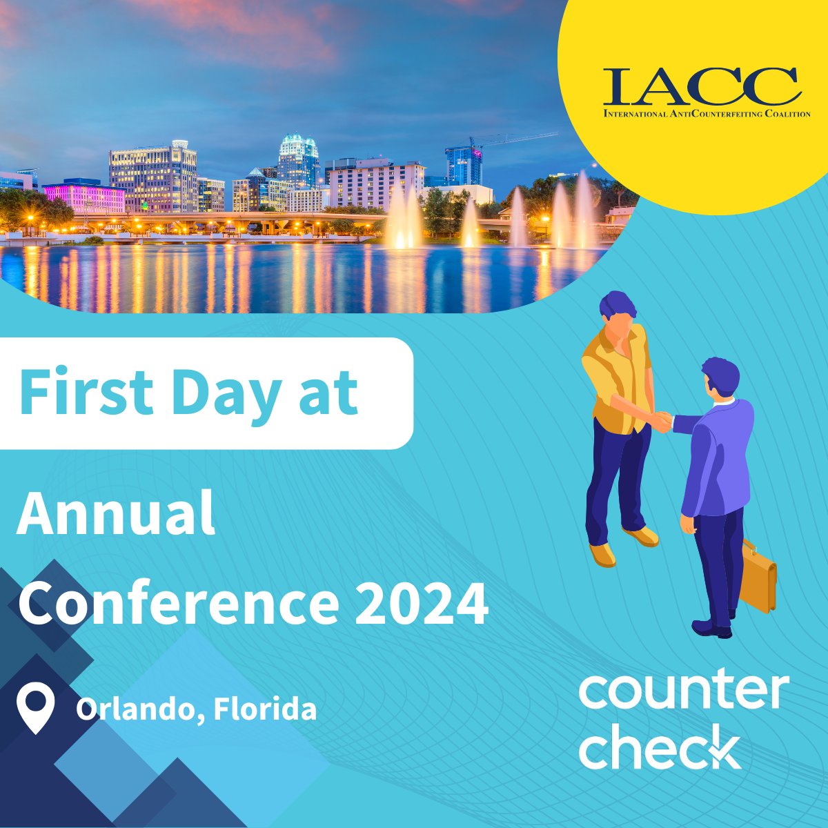 We are in Orlando📍for the 1st day at the @IACC_GetReal Annual Conference 2024!

Proud to be present as exhibitors🌟 at the forefront of our innovative #technology.

Looking forward to connecting with industry leaders, sharing insights, & working together.

#IACCAnnualConference