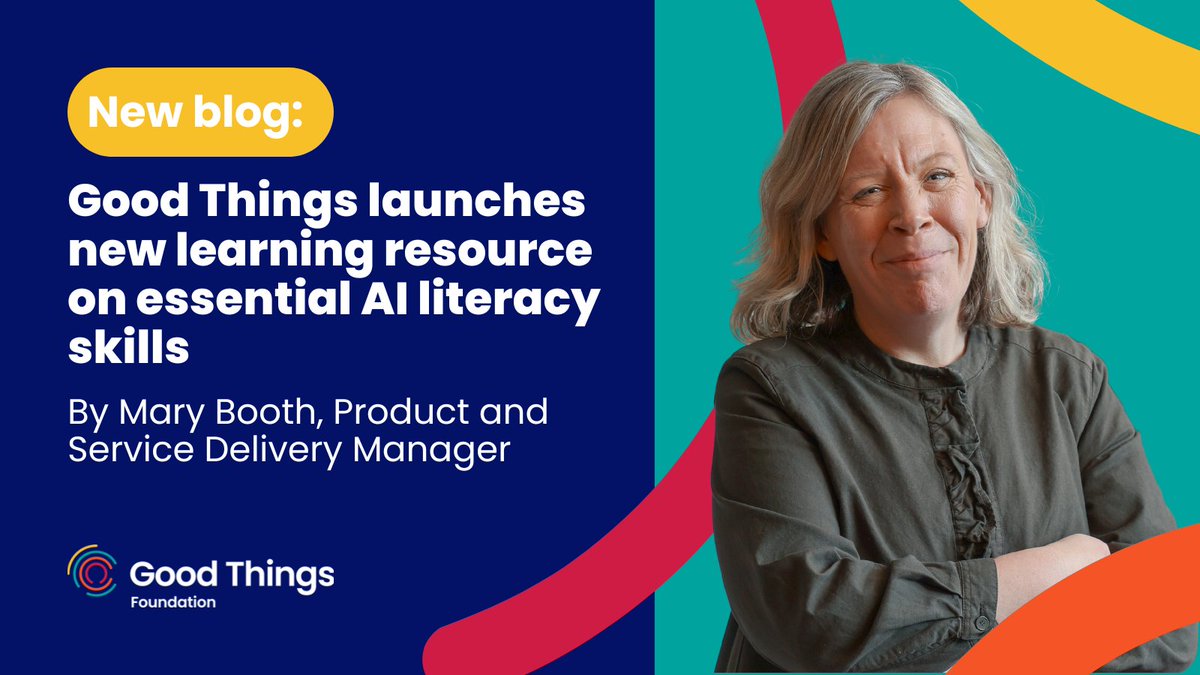 What do people need to know to engage with AI confidently & safely? Our Introduction to AI short video is the first in a new content series that's helping beginners improve their AI literacy, supported by @AccentureUK. Mary Booth shares more: bit.ly/3QGOdH2